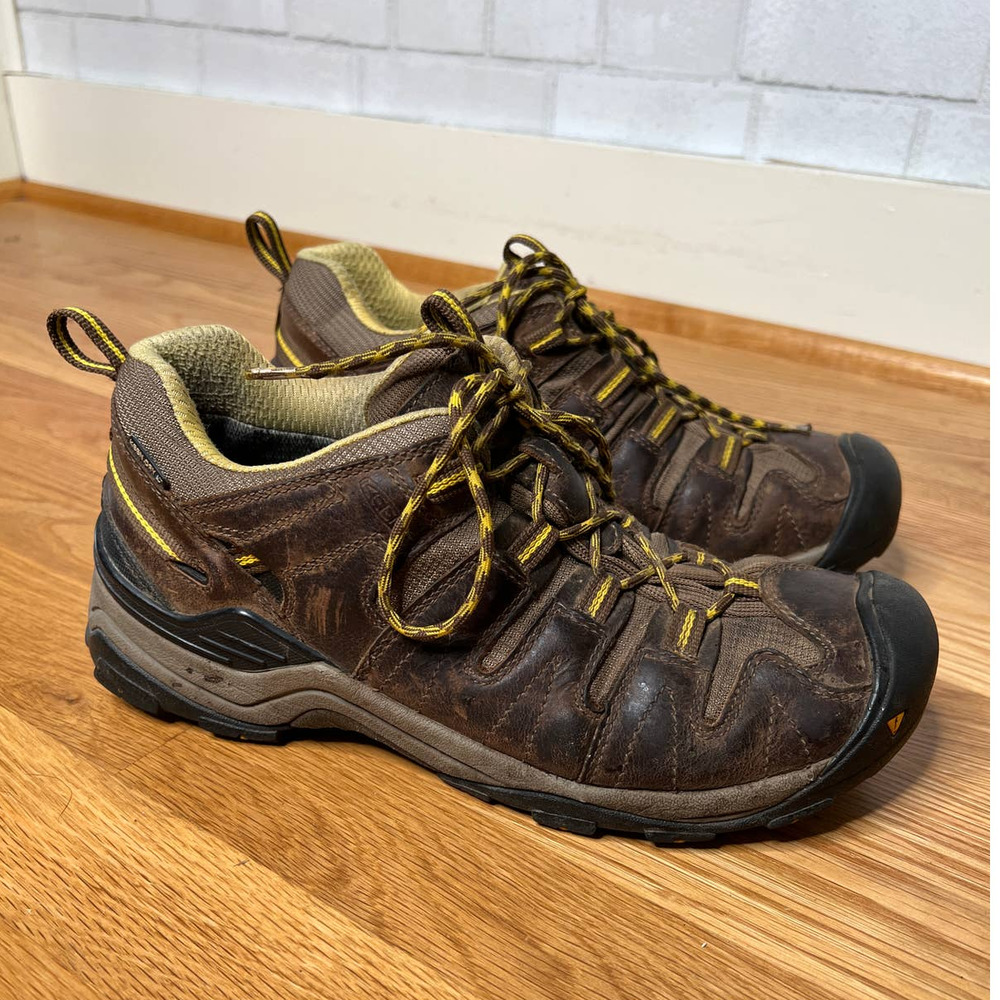 KEEN Mens 11 Targhee II Waterproof Hiking Shoes Sneakers Outdoor - Picture 2 of 6